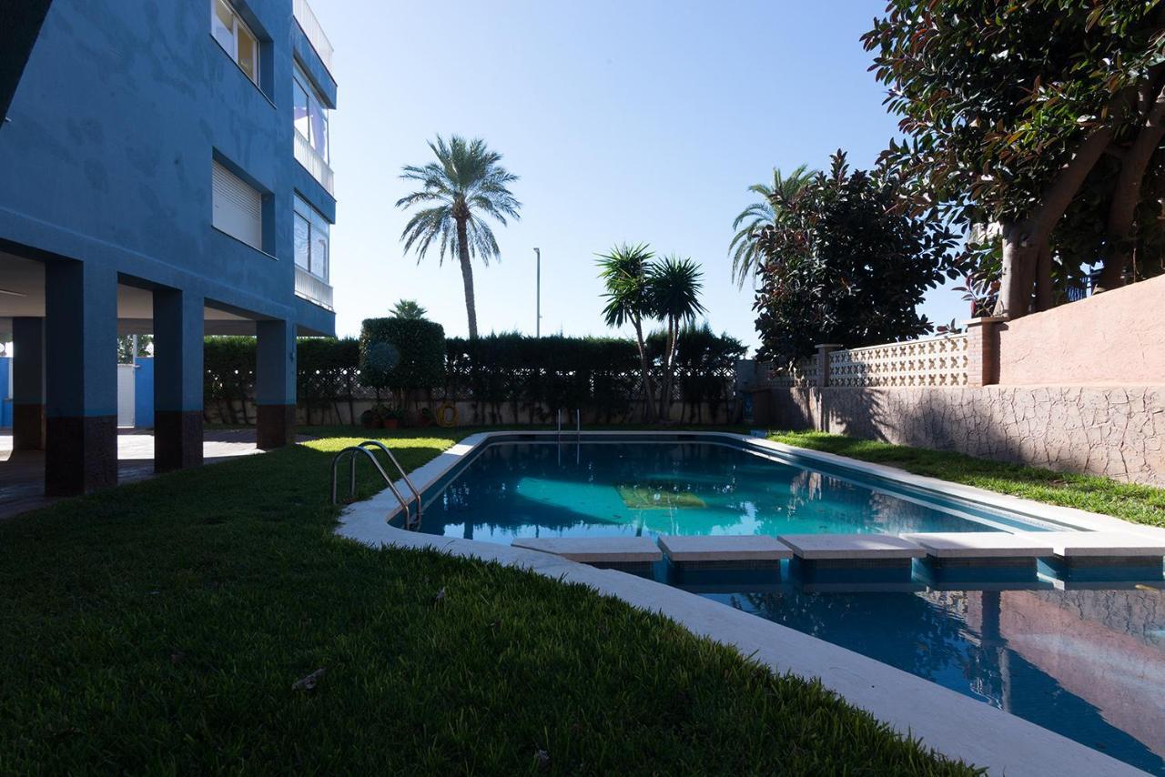 Apartamento En 1Era Linea Mar Con Terraza De 25M2 Кастельдафелс Екстер'єр фото